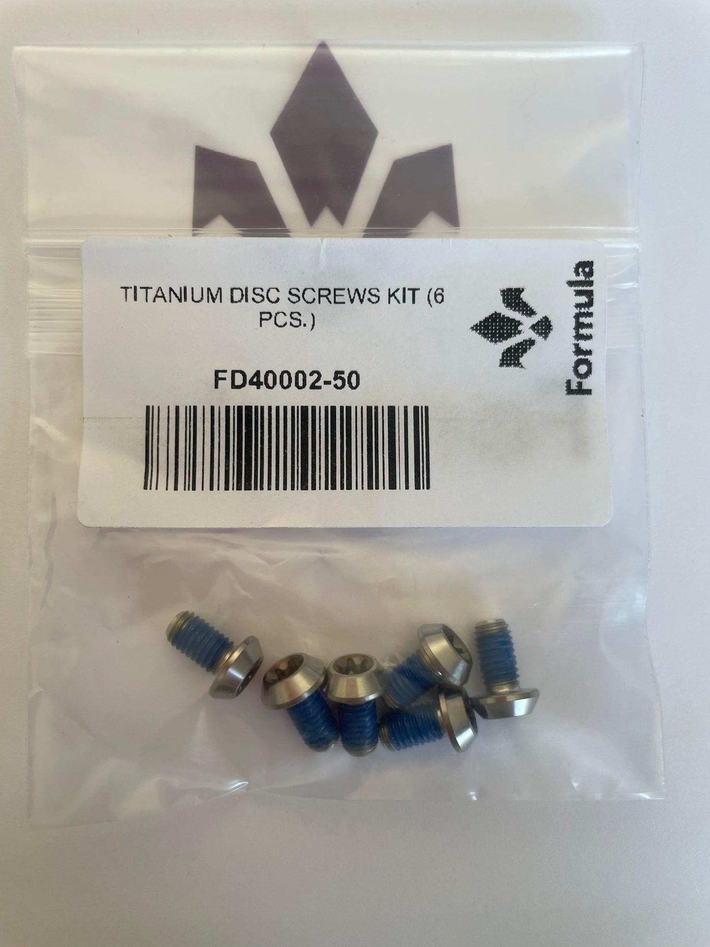 Titanium Rotor / Disc Bolts x6