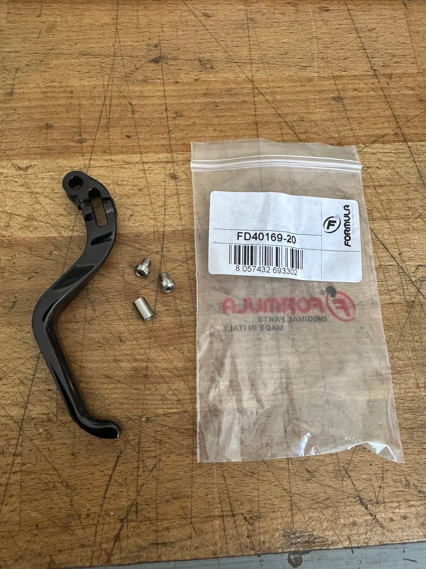 Formula - Original Aluminum Lever T1/R1/RO Oval x TFRA Glossy Black FD40169-20