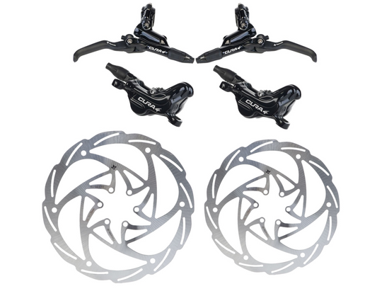 Formula Cura 4 Brake Set + 203mm / 180mm Rotors