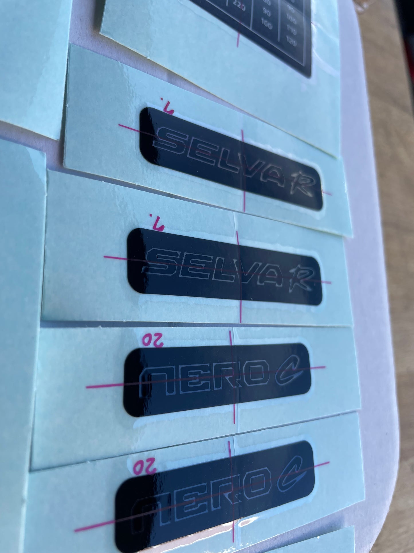 Selva Nero Stealth Decals / Stickers SB-A084-00