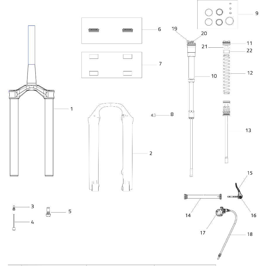 Selva Upgrade Kit R-S to Selva C 29 (170mm) SB40240-00