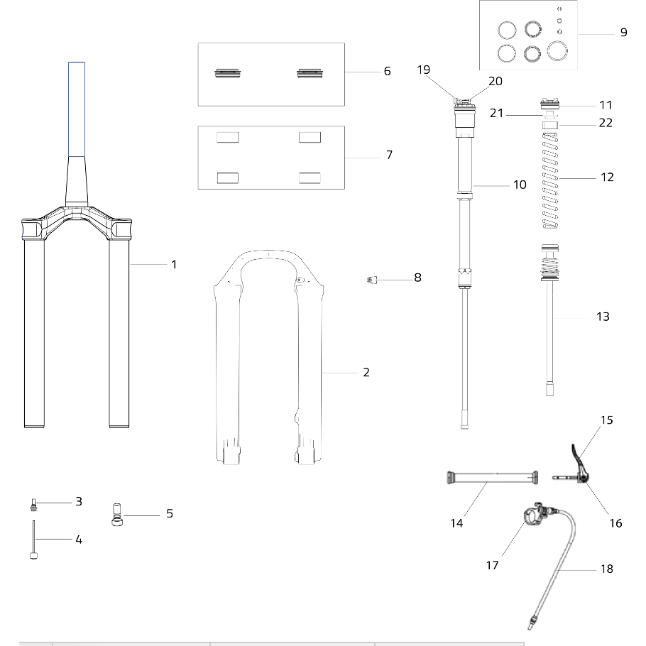 Selva Upgrade Kit R-S to Selva C 29 (160mm) SB40239-00