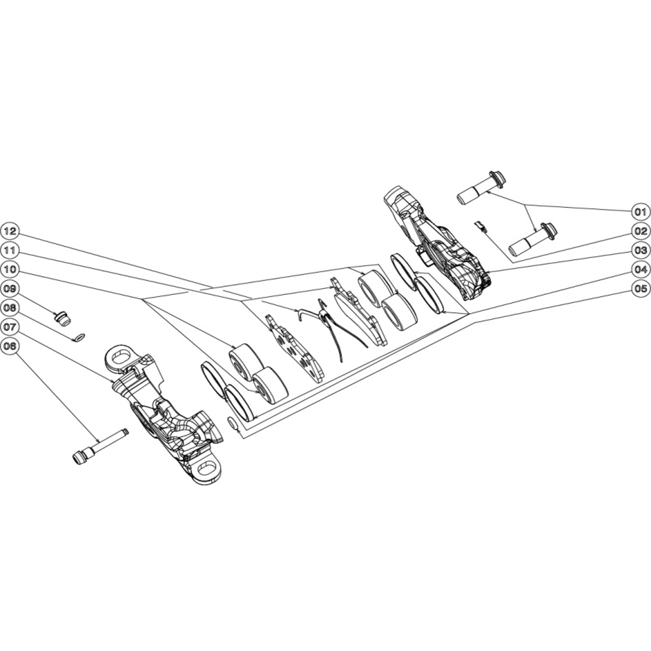 Cura Cura 4 Caliper Screws Kit FD40225-10